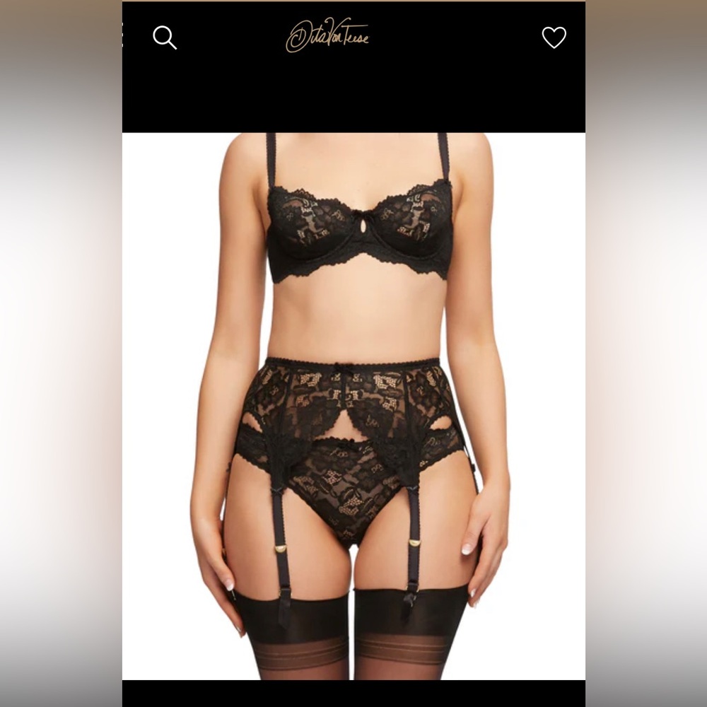 Dita Von Teese Cora Lingerie set
